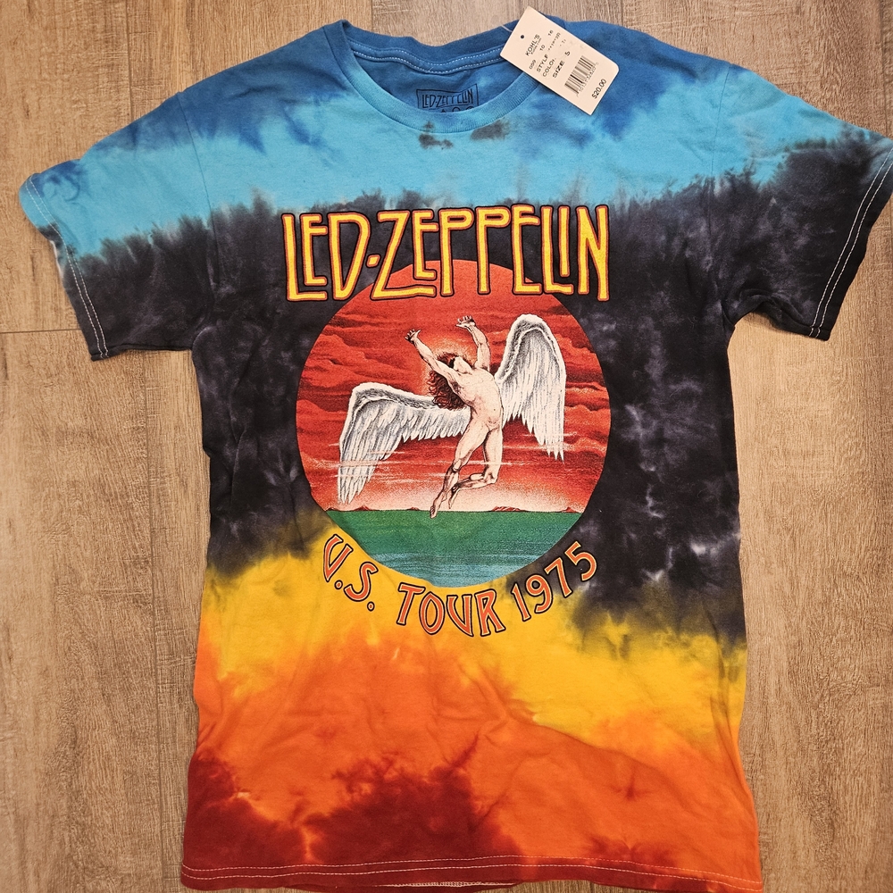 U.S. Tour 1975 Tie-Dye Short Sleeve Tee - Multi